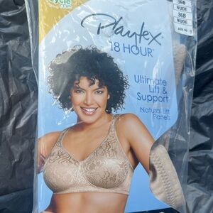 Playtex 18 Hour Lift & Support Bra - Beige 36B